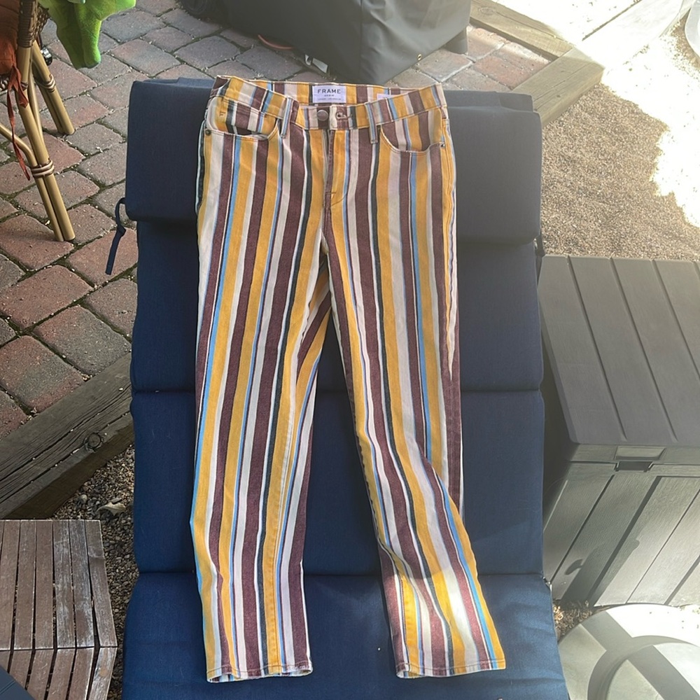 Frame denim striped jeans